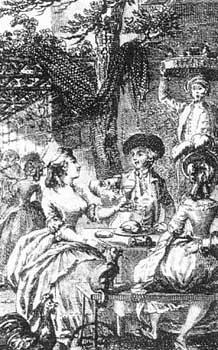 Gravure du XVIIIème siècle
